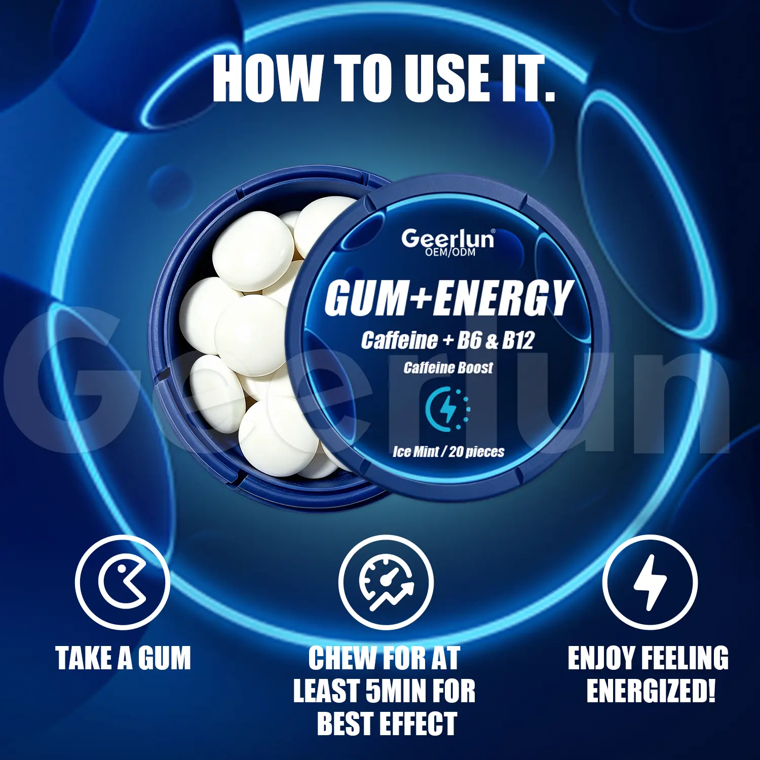 Wholesale Caffeine Gum Manufacturers