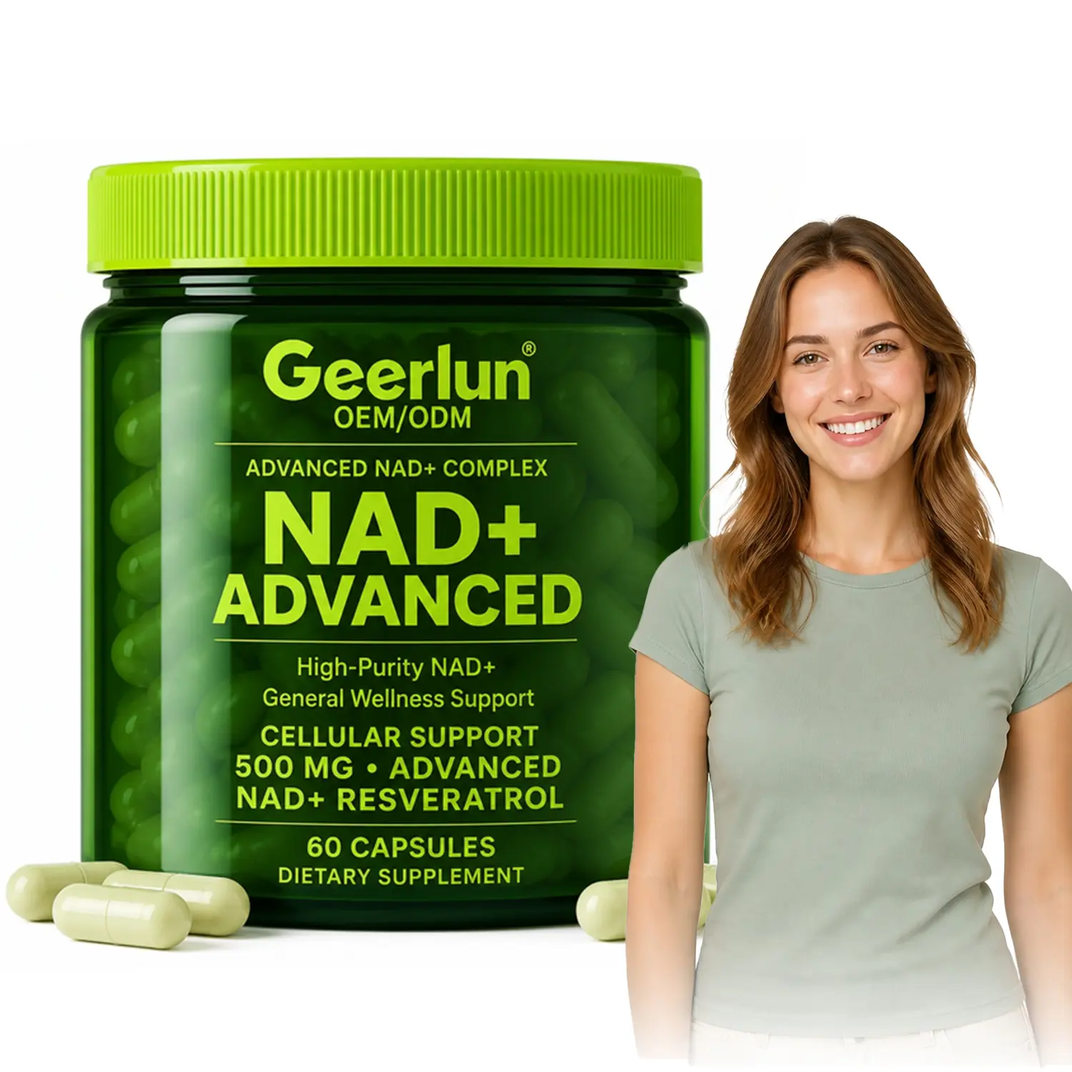 Customized NAD+ Cellular Health Capsules