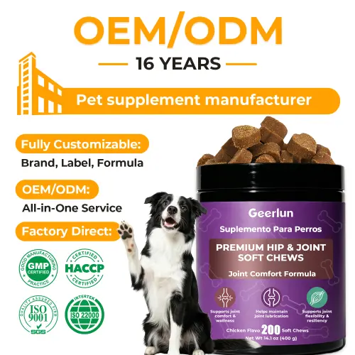 OEM Dogs and Pets Hip Joint Soft Chews