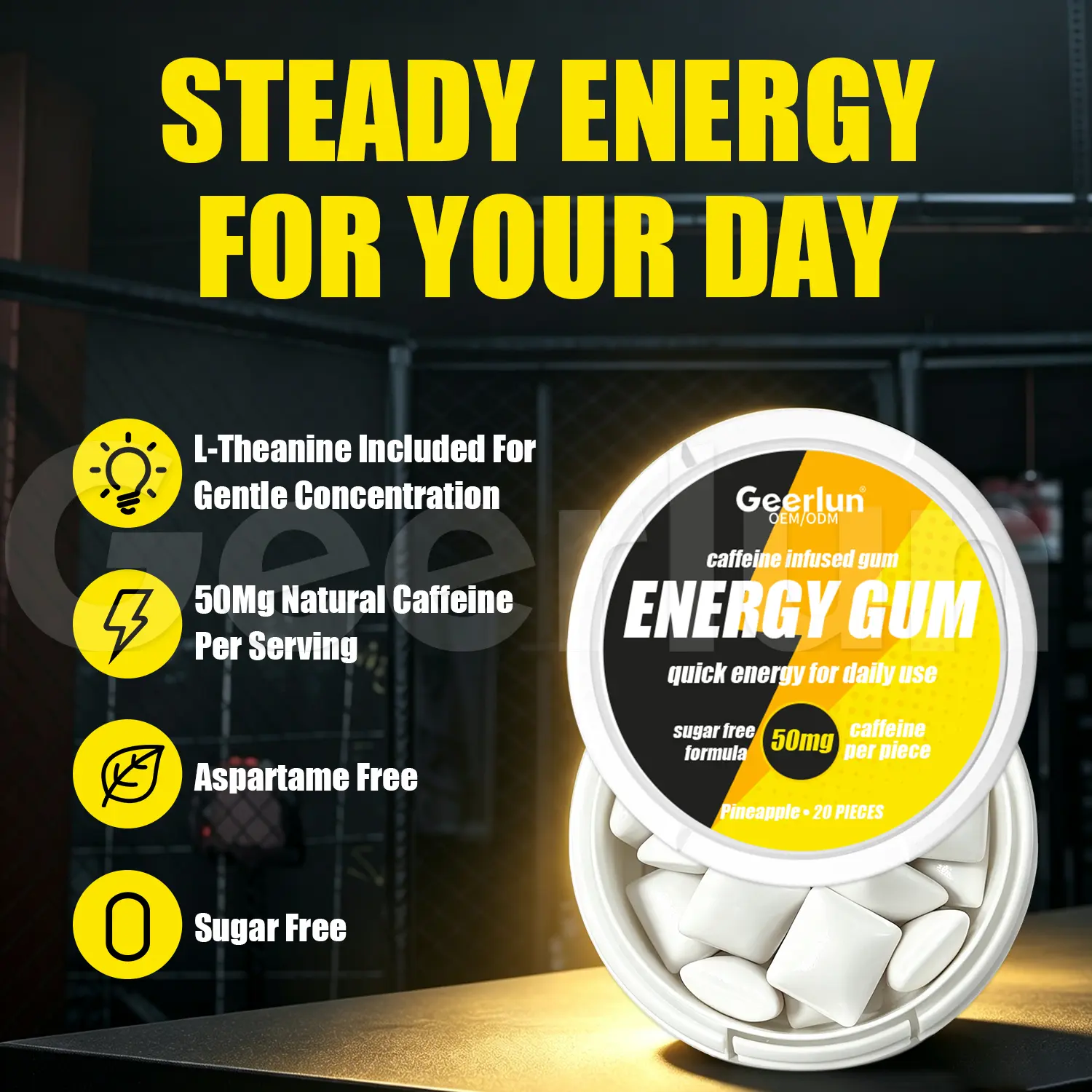 Factory Sugar‑Free Focus Gum