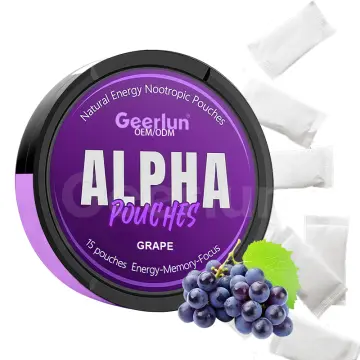 Private Label ALPHA Nootropic Pouches