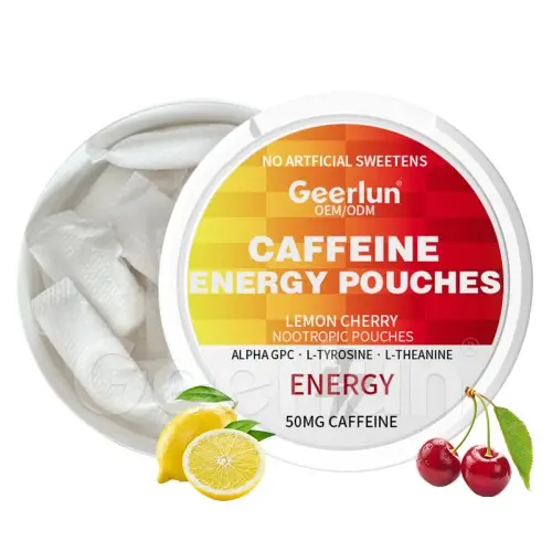 Sugar-Free Caffeine Nootropic Pouches
