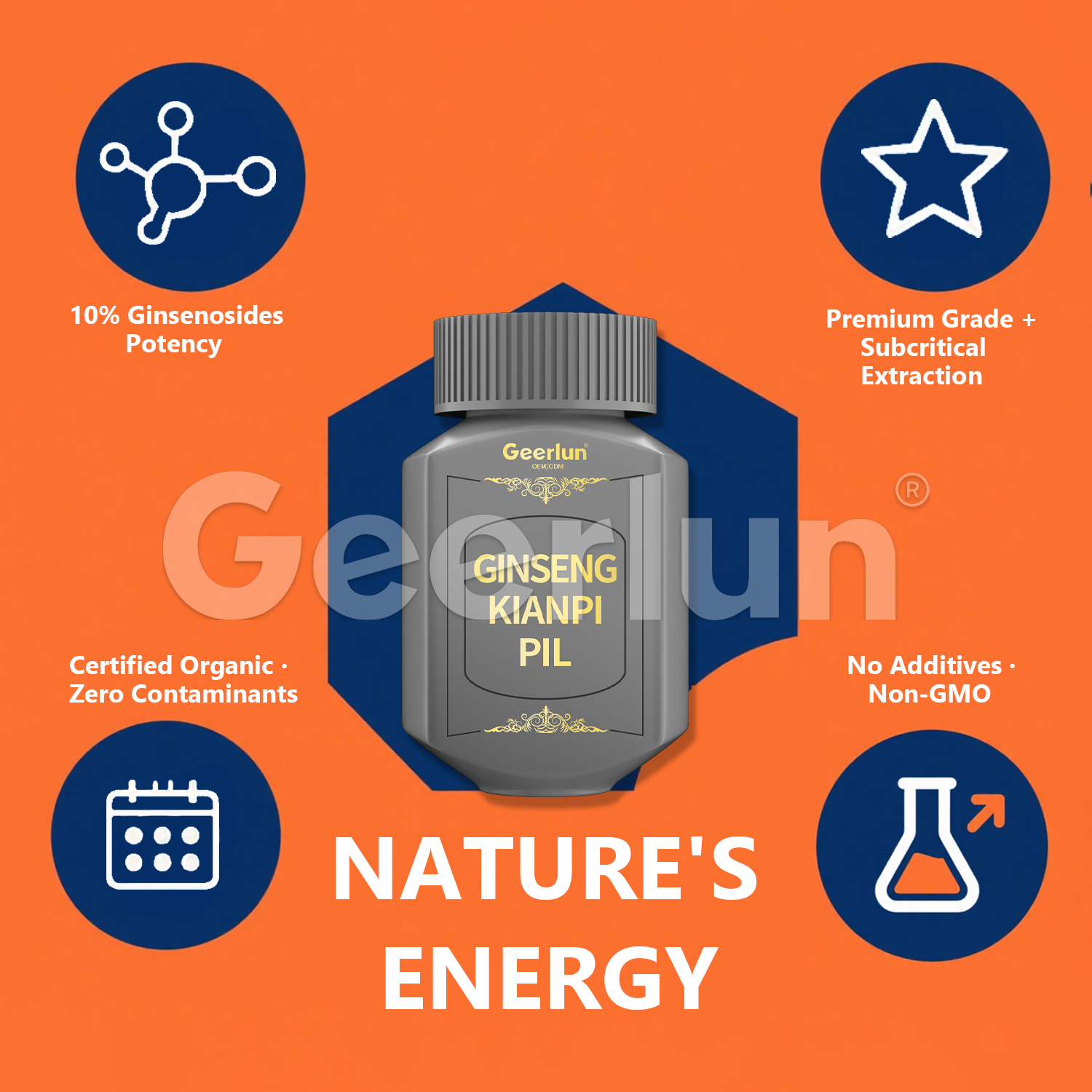 private label ginseng kianpi pil