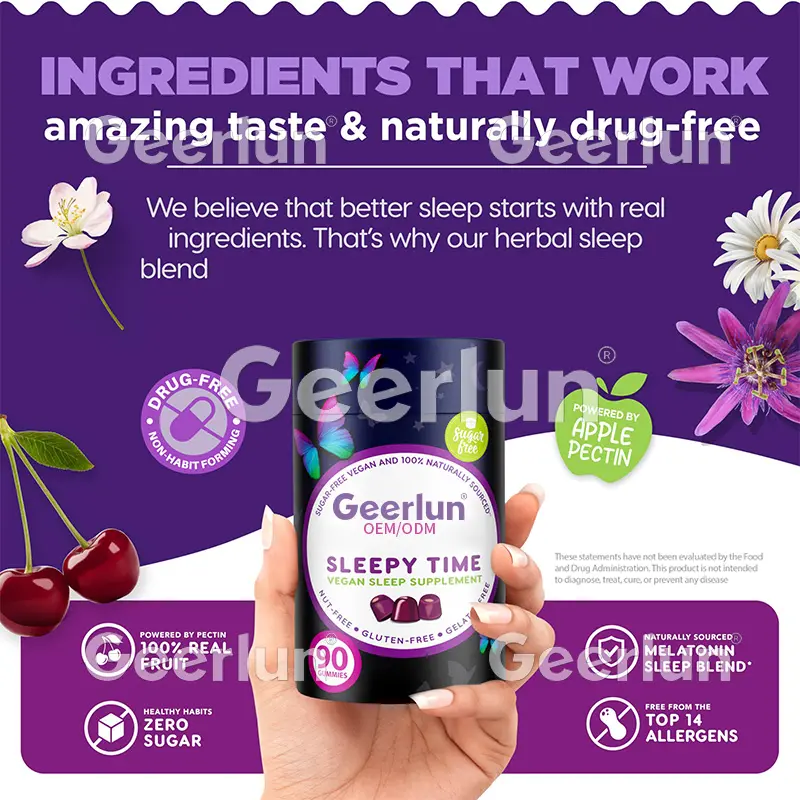Melatonin Gummy improve deep sleep (6)