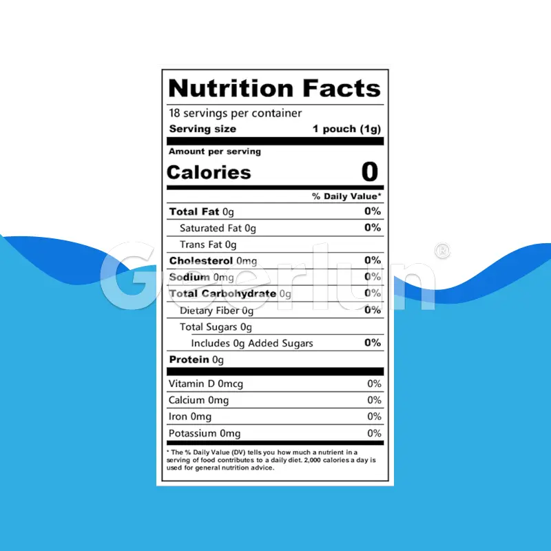 bulk nootropic energy pouches supplier