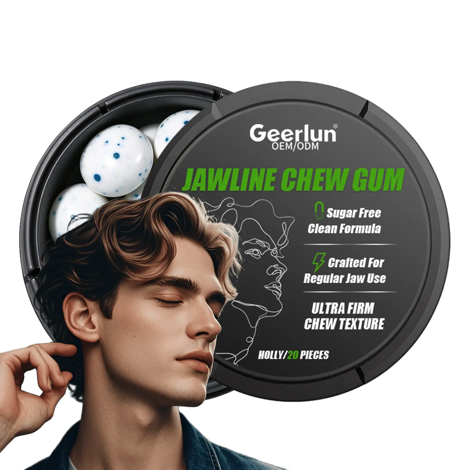 Bulk Firm Texture Jaw Gum