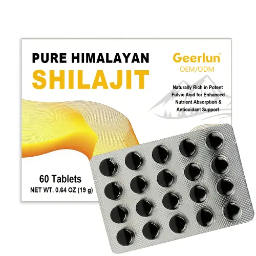 Custom Pure Himalayan Shilajit Tablets