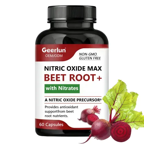 Customized OEM Nitric Oxide Max Beet Root Capsules