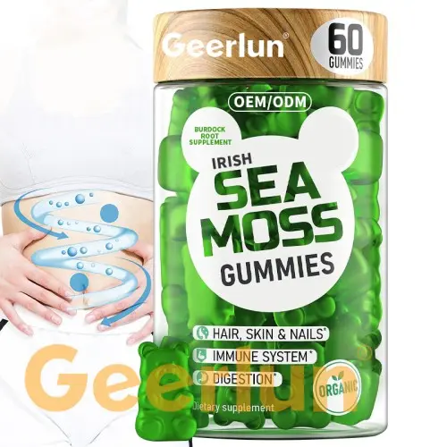 Irish sea moss gummies support immune & skincare
