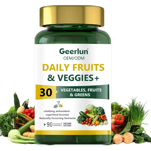 Wholesale Organic Greens Fruits & Veggies Capsules
