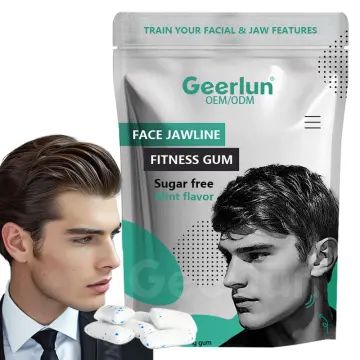 Ready Stock 15X Harder Fitness Jawline Gum