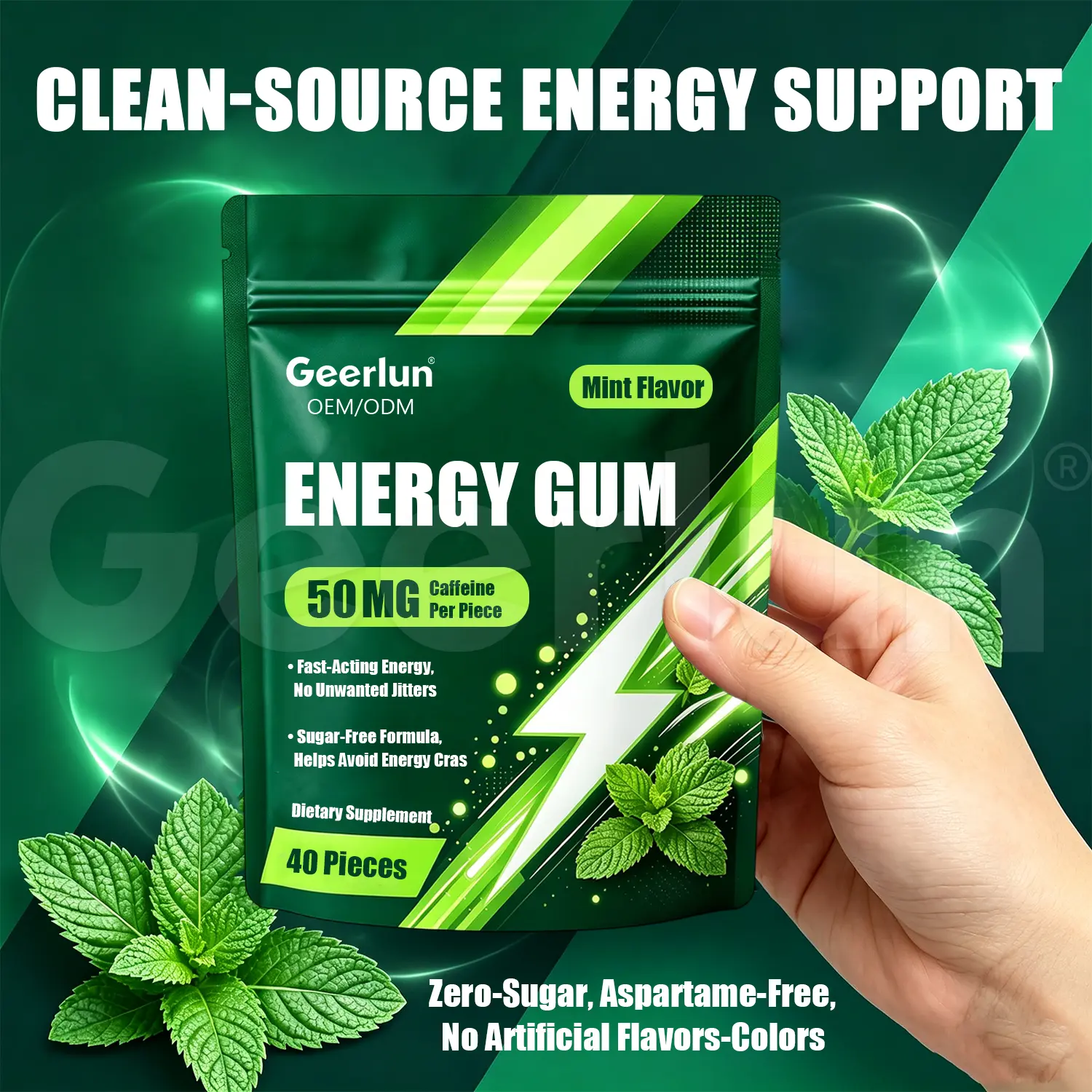 Custom Nootropic Chewing Gum
