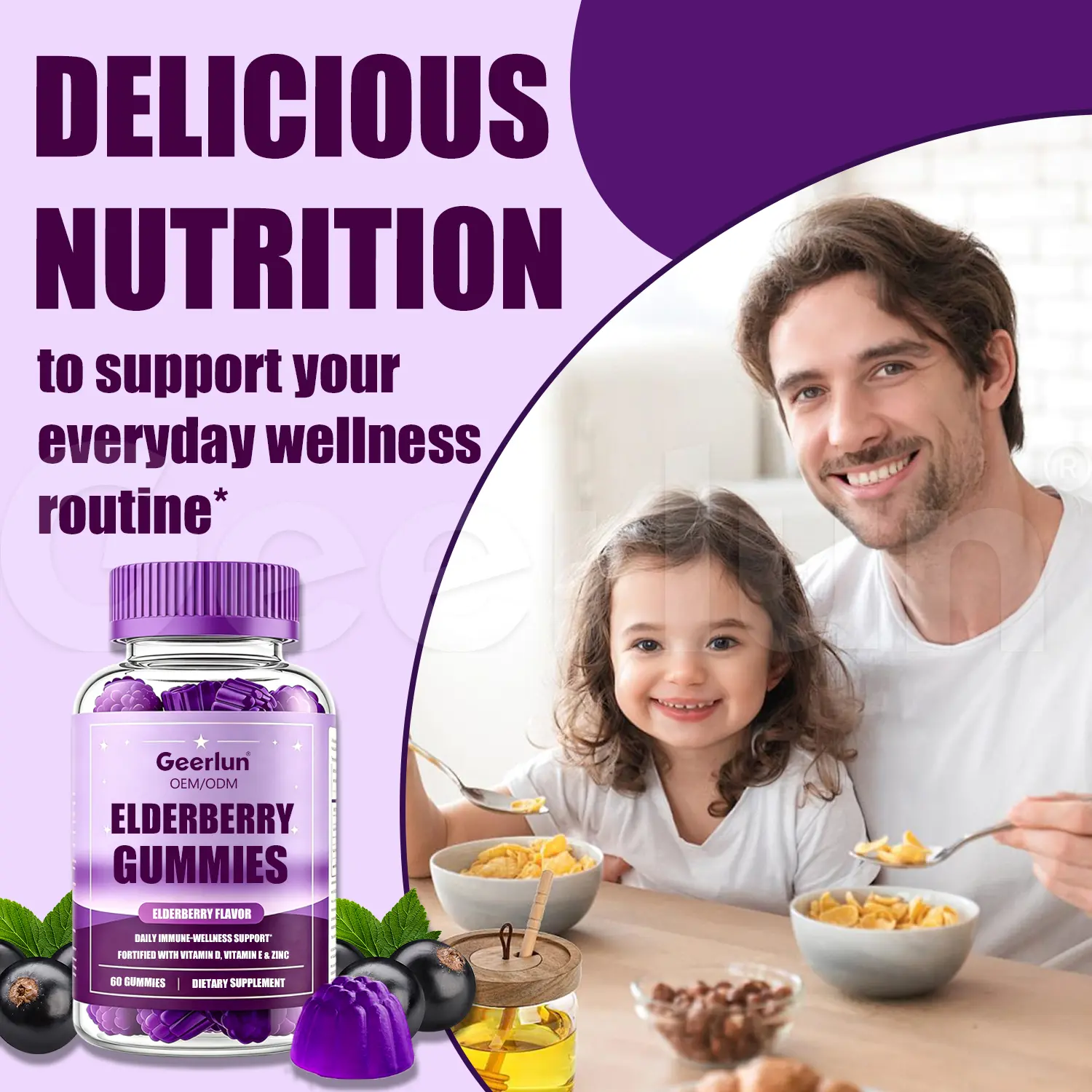 Custom Elderberry Vitamin Gummies