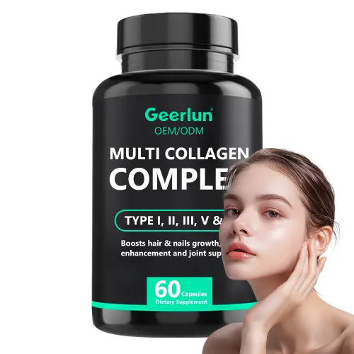 Factory Supply Hydrolyzed Bovine Collagen Capsules