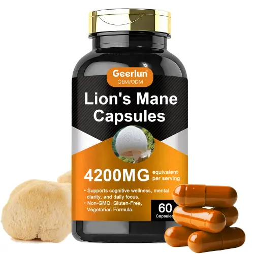 Factory OEM ODM Lion's Mane Mushroom Capsules