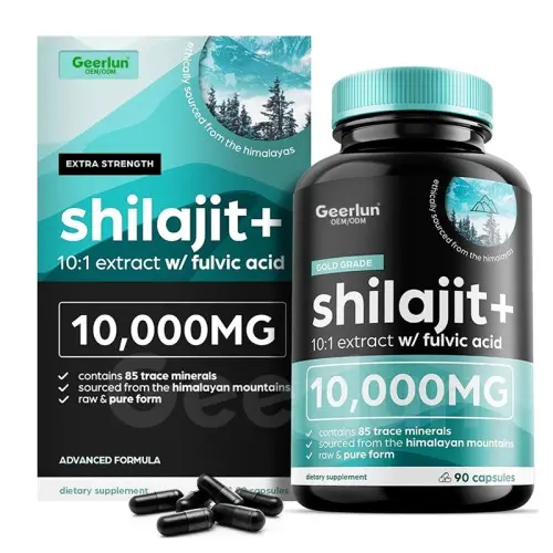 Premium Himalayan Shilajit Capsules Supplements