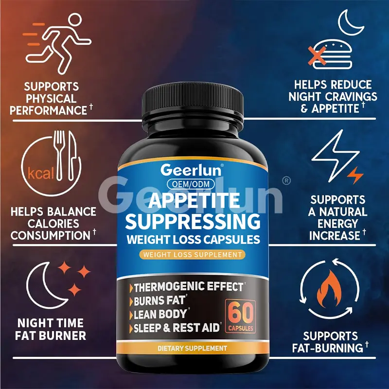 Night time fat burner supplements weight loss capsules (5)