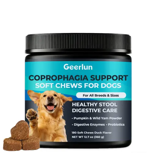 OEM Coprophagia Deterrent Digestive Dog Soft Chews