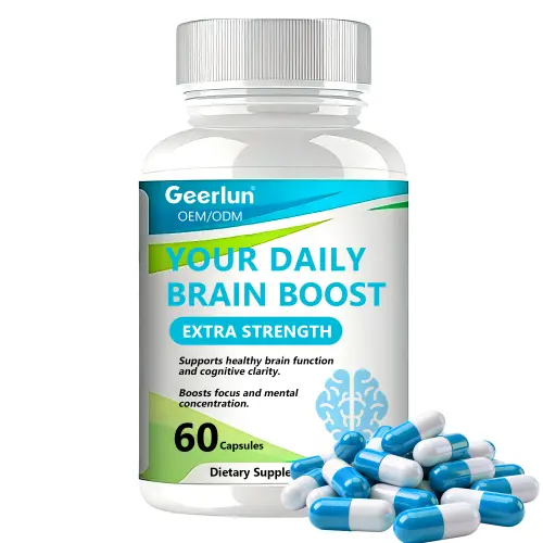OEM Nootropic Brain Capsule for Stress Boost