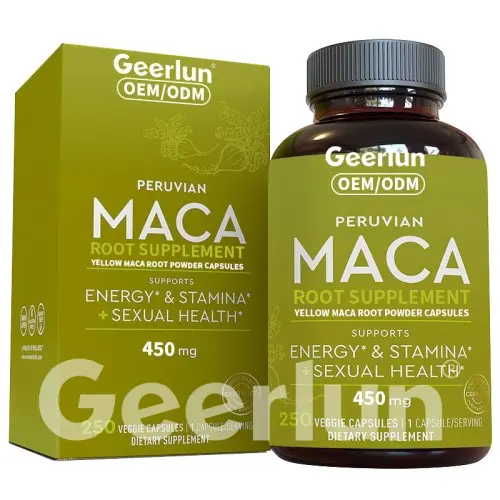 Maca capsules for men enhancement