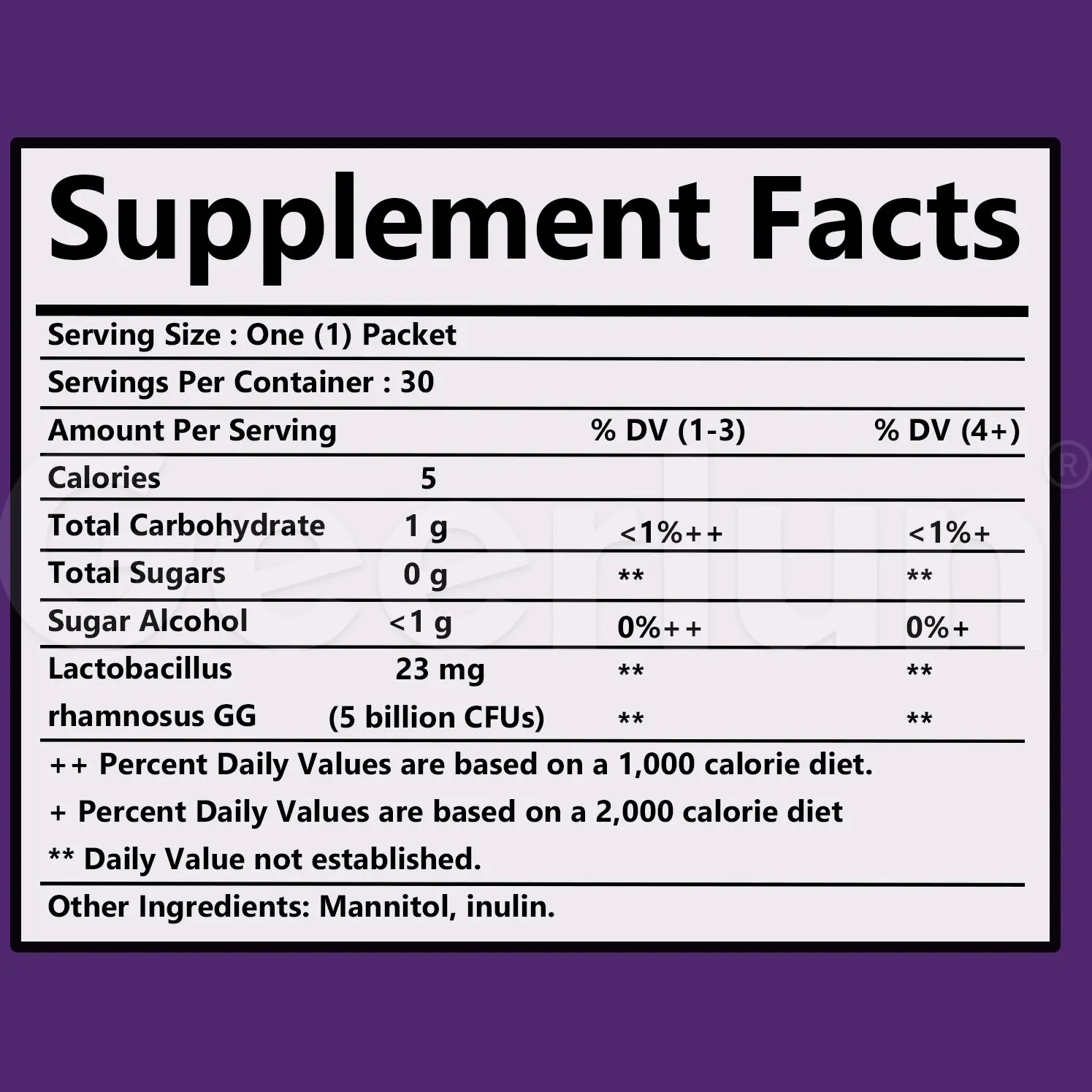 OEM Probiotic Powder