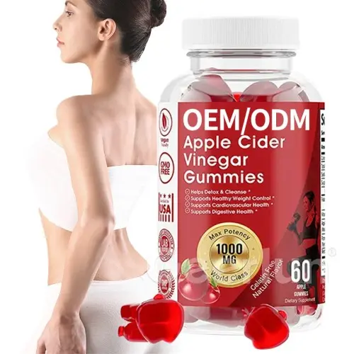 Organic Apple Cider Vinegar Gummies support slimming