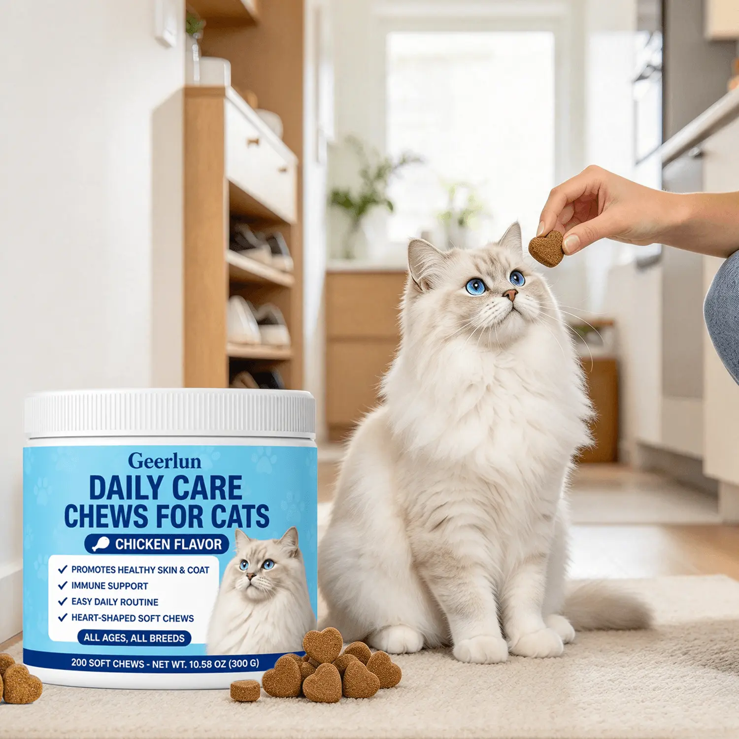 oem cat daily care chews