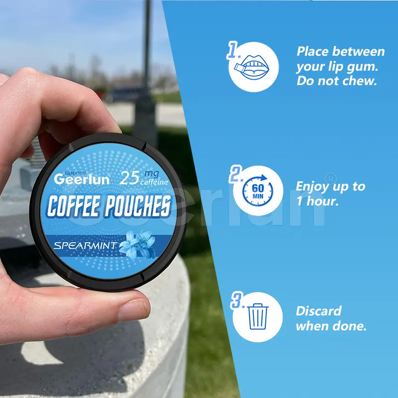 How to use coffee pouches place between lip and gum enjoy up to 1 hour discard spearmint outdoor.jpg