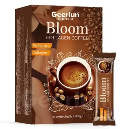 Factory Custom Natural Collagen Coffee Powder