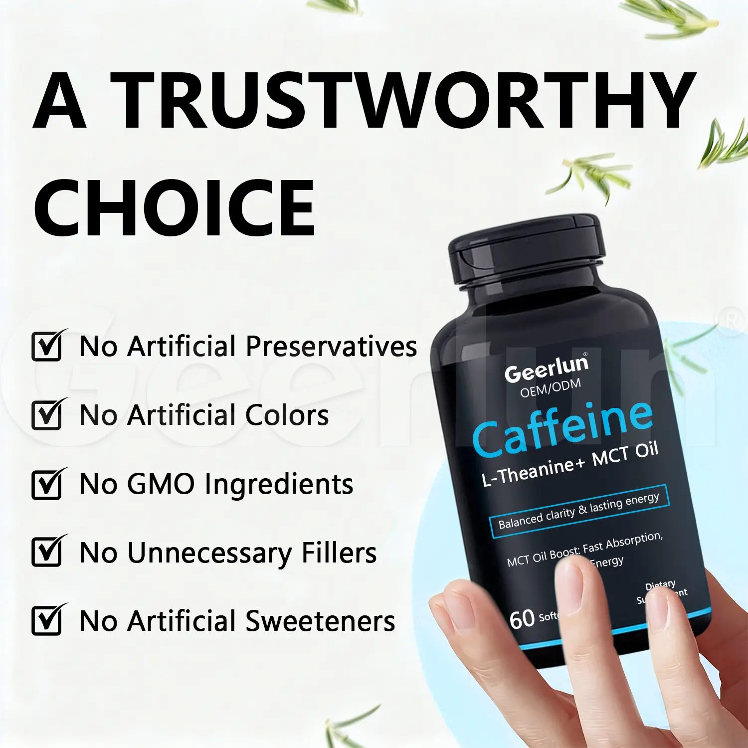 Factory Supply Focus Softgels